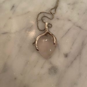 Mignon Faget stick collection heart necklace